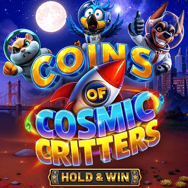 Coins of Cosmic Critters - Hold & Win game tile