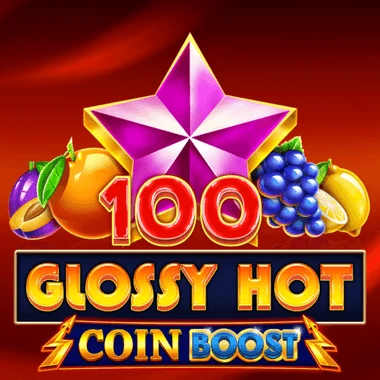 100 Glossy Hot Coin Boost game tile