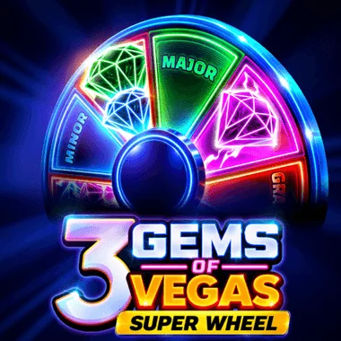 3 Gems of Vegas: Super Wheel game tile